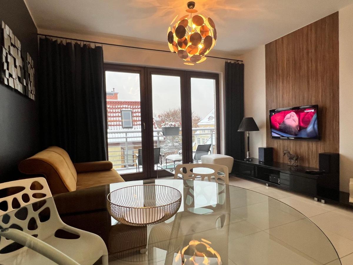 Sopocka Bryza Apartman Sopot Kültér fotó