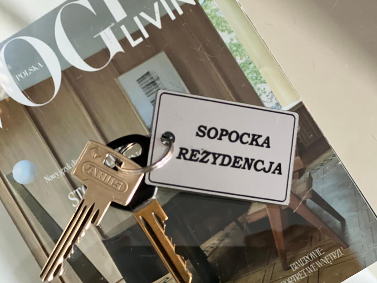 Sopocka Bryza Apartman Sopot Kültér fotó
